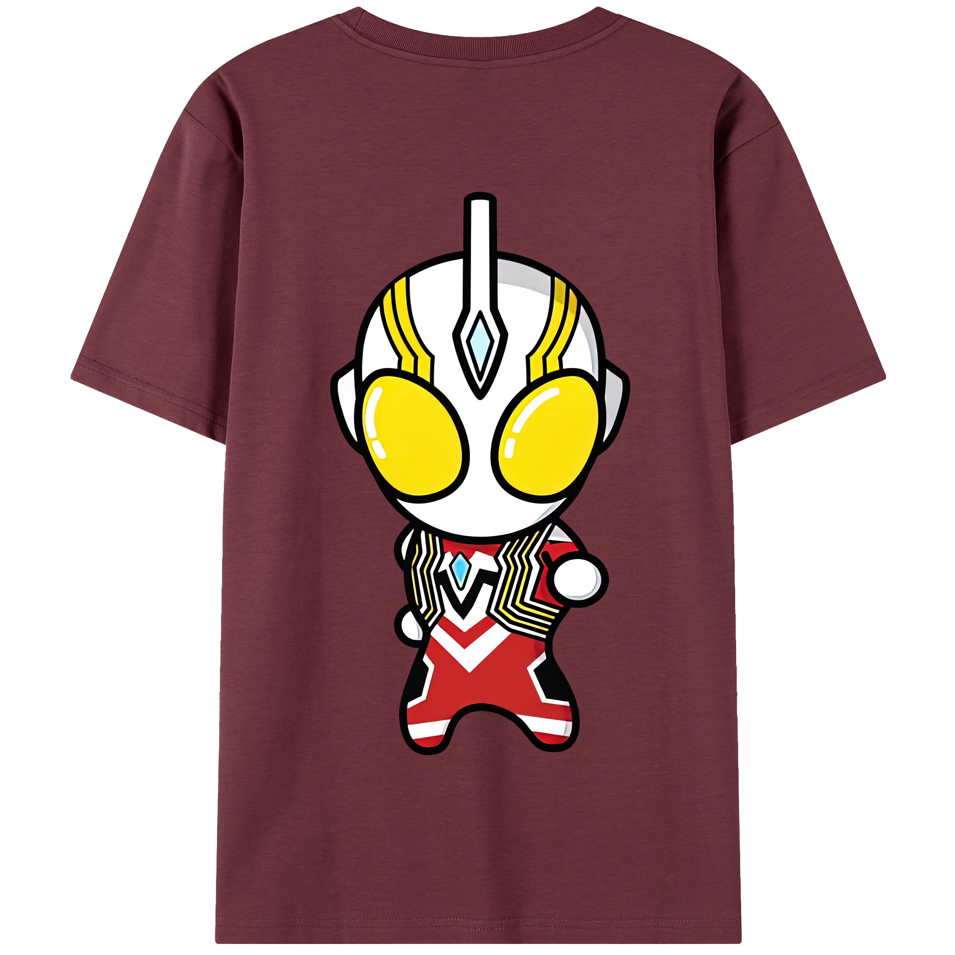 （画像用） ウルトラマン Ultraman 綿100％半袖Tシャツ（背面プリント）